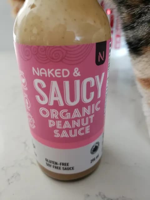 Naked & Saucy Organic Peanut Sauce