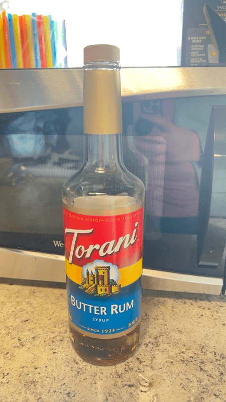 Torani Butter Rum Syrup