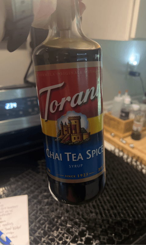 Torani Chai Tea Spice Syrup