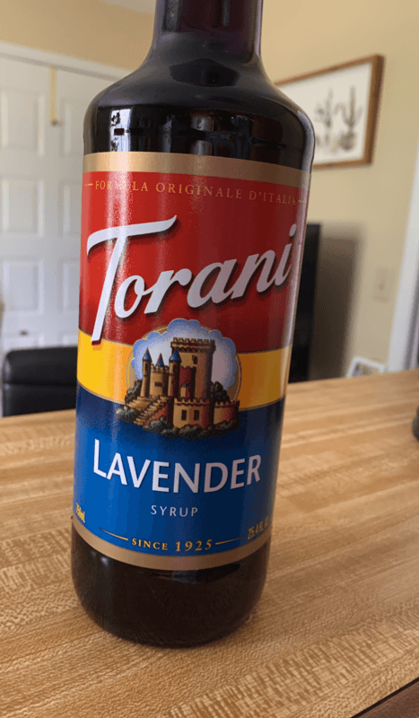 Torani Lavender Syrup