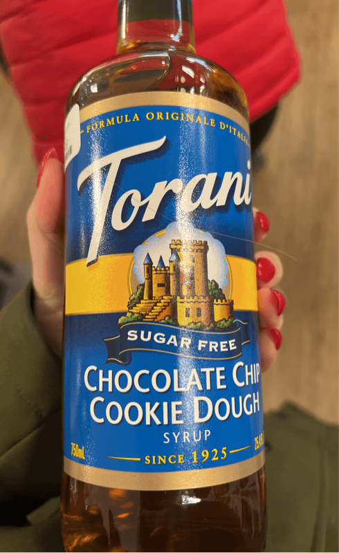 Torani Sugar Free Chocolate Chip Cookie Dough Syrup