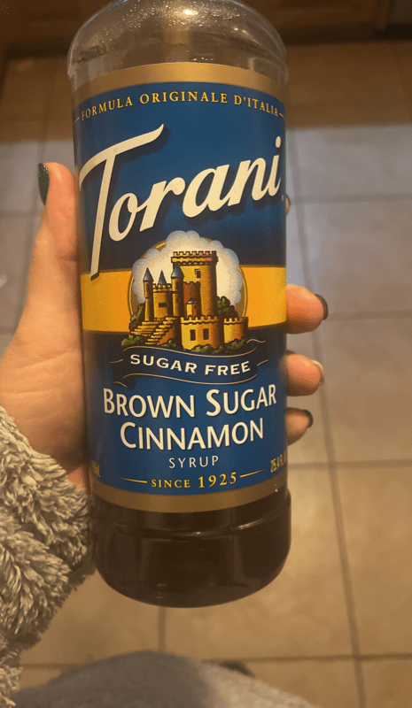 Torani Sugar Free Brown Sugar Cinnamon Syrup