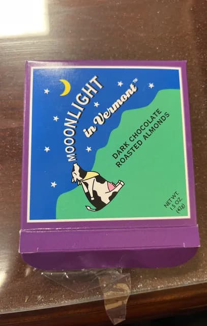 Mooonlight In Vermont Dark Chocolate Roasted Almonds