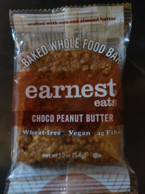 Earnest Eats Choco Peanut Butter Food Bar