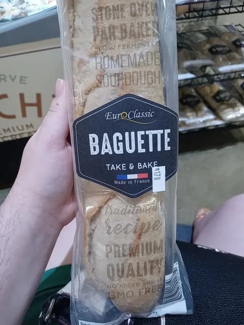 Euro Classic Take & Bake Baguette