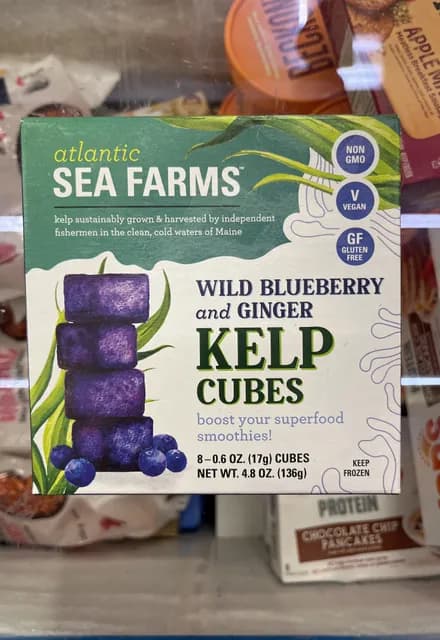 Atlantic Sea Farms Wild Blueberry And Ginger Kelp Cubes