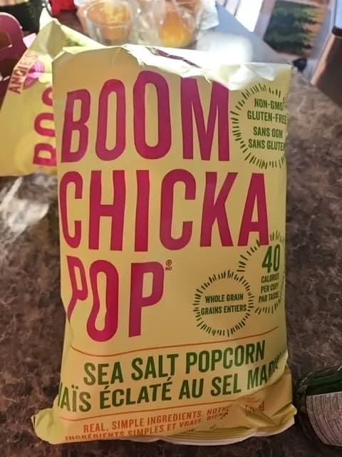 Angie'S Boomchickapop Gluten-Free Sea Salt Popcorn