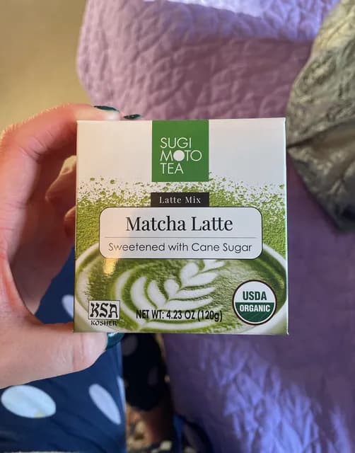Sugimoto Tea Matcha Latte Mix Sweetened With Cane Sugar