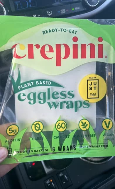 Crepini Plant Based Eggless Wraps