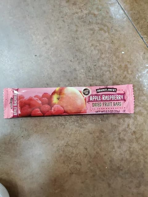 Trader Joe'S Apple Raspberry Dried Fruit Bars
