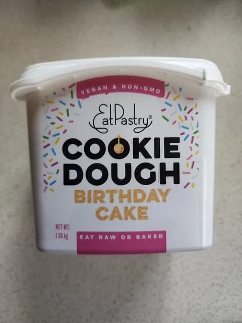 Eat Pastry Birthday Cake Cookie Dough