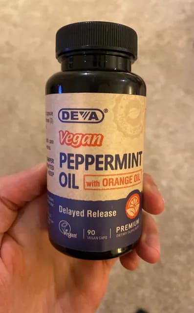 Deva Vegan Delayed Release Peppermint Oil With Orange Oil