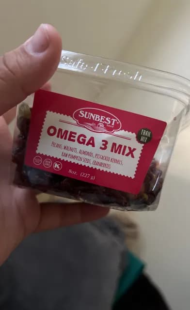 Sunbest Trail Mix Omega 3 Mix