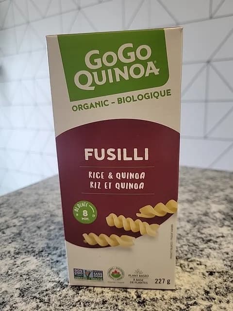 Gogo Quinoa Organic Fusilli Rice & Quinoa