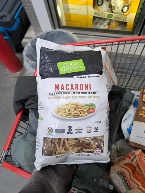 Gogo Quinoa Organic Macaroni