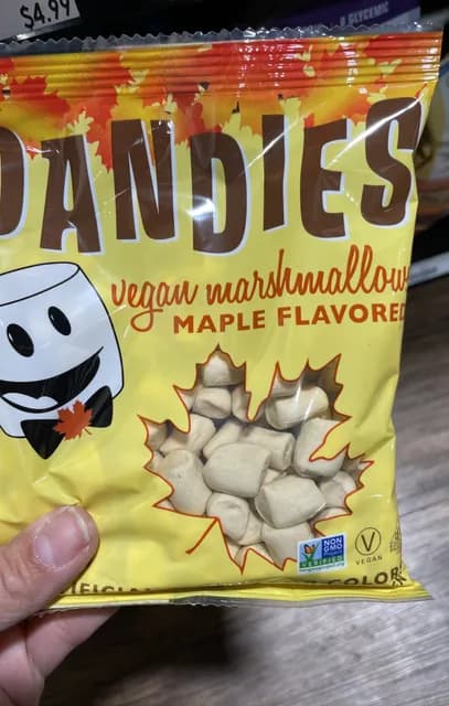 Dandies Vegan Marshmallow Maple Flavored