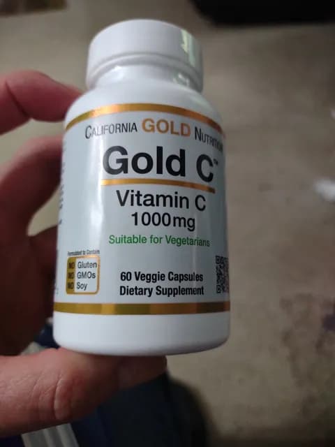 California Gold Nutrition Vitamin C Veggie Capsules
