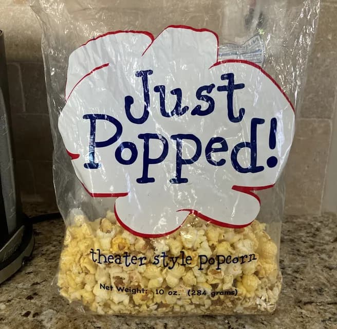 Just Popped! Theater Style Popcorn