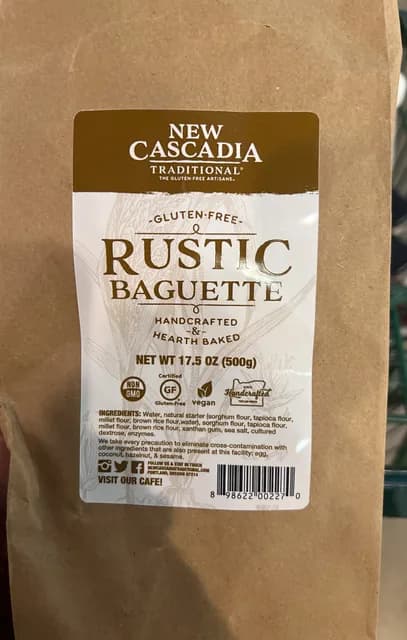 New Cascadia Traditional Rustic Baguette