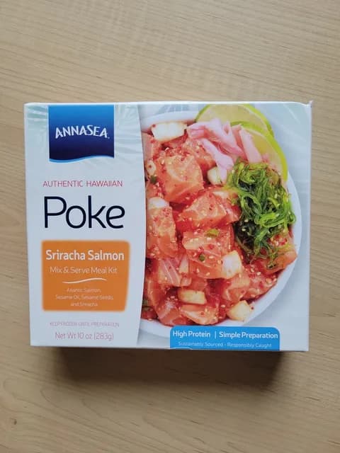Annasea Authentic Hawaiian Poke Sriracha Salmon