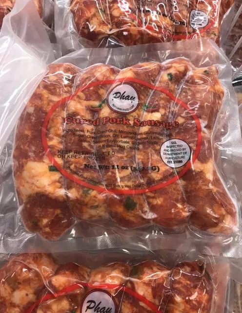 Phay Cured Pork Sausage
