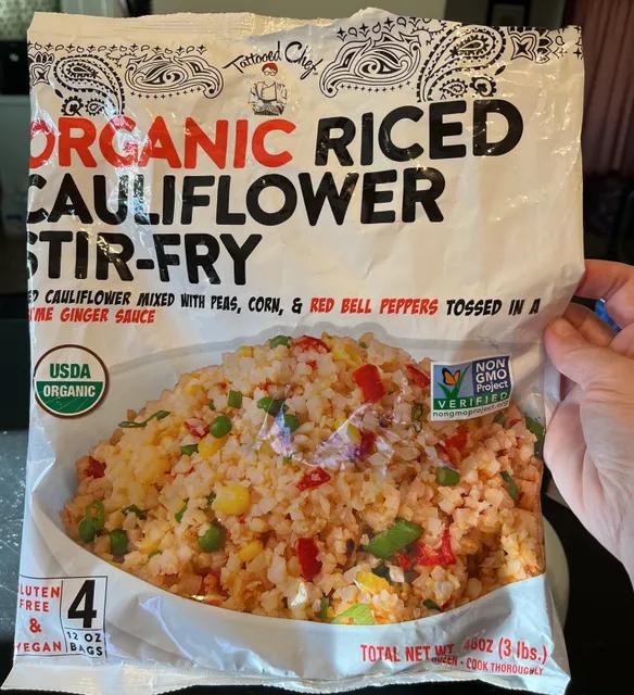 Is it Low Iodine? Tattooed Chef Organic Riced Cauliflower Stir-fry