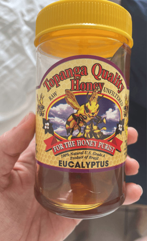 Topanga Quality Eucalyptus Raw Unfiltered Honey