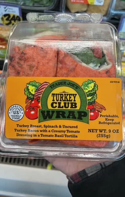 Trader Joe'S Turkey Club Wrap
