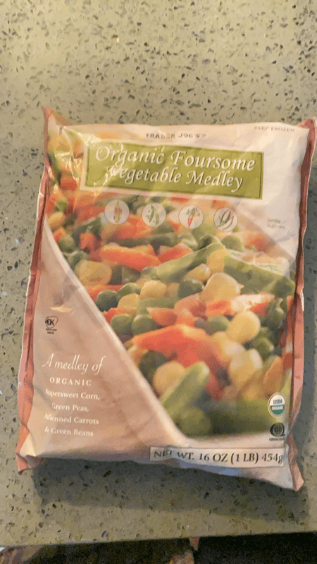 Trader Joe'S Organic Foursome Vegetable Medley