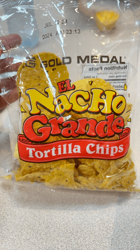 Gold Medal El Nacho Grande Tortilla Chips