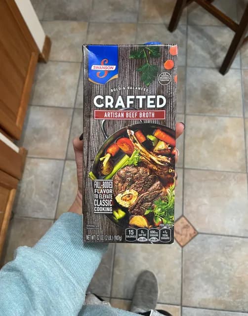 Swanson Bold & Balanced Crafted Artisan Beef Broth