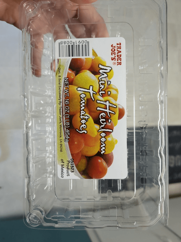 Trader Joe'S Mini Heirloom Tomatoes