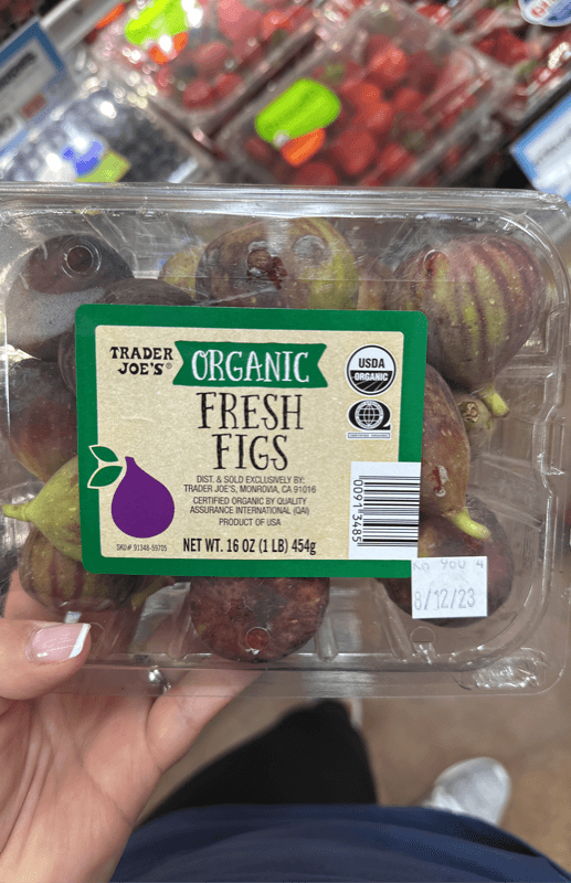 Trader Joe'S Organic Fresh Figs