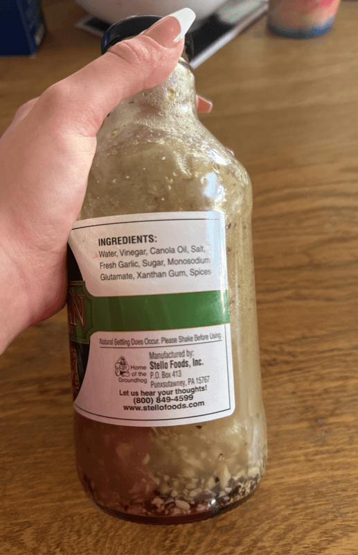 Red Bull Inn Italian Dressing