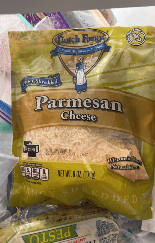 Dutch Farms Fancy Shredded Parmesan Cheese