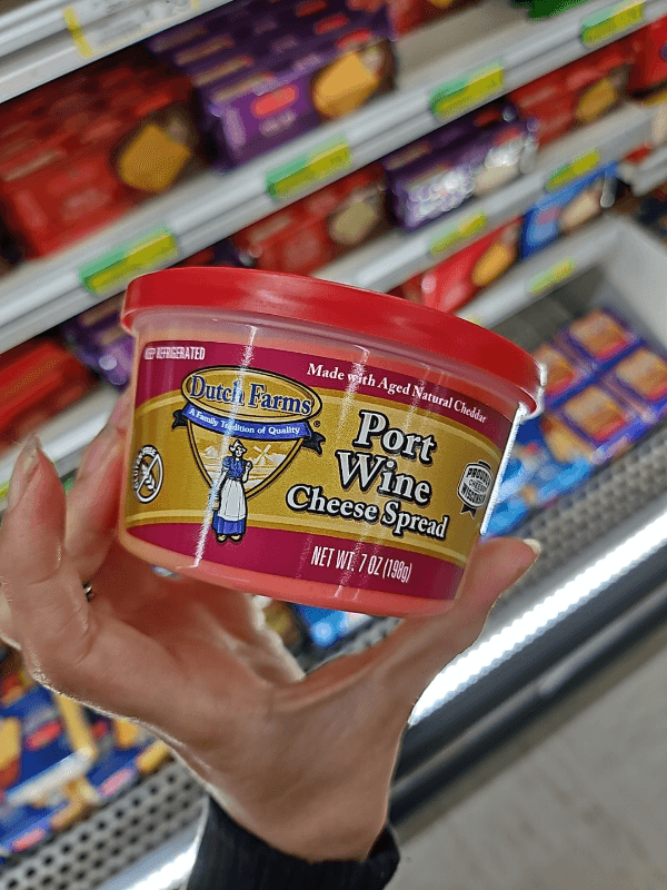 Dutch Farms Port Wine Cheese Spread