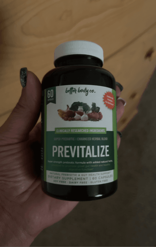 Better Body Co. Previtalize Super Prebiotic Enhanced Herbal Blend