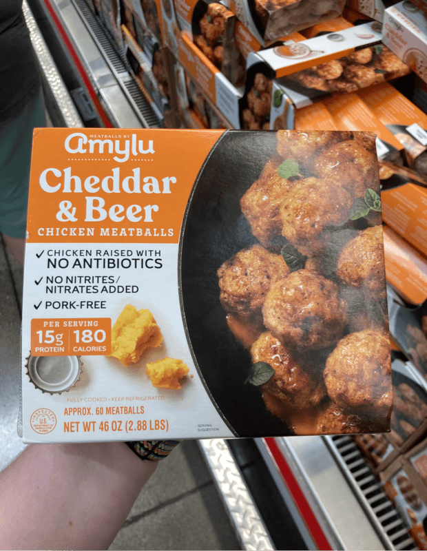 Amylu Cheddar & Beer Chicken Meatballs