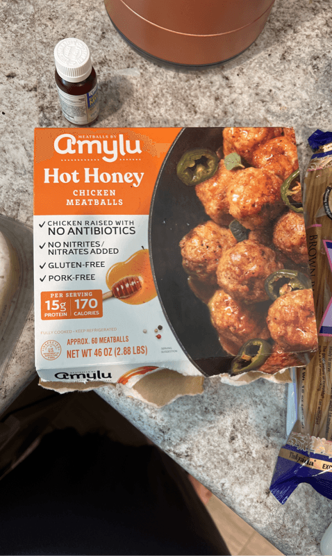 Amylu Hot Honey Chicken Meatballs