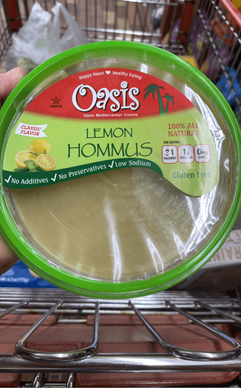 Oasis Mediterranean Cuisine Lemon Hommus