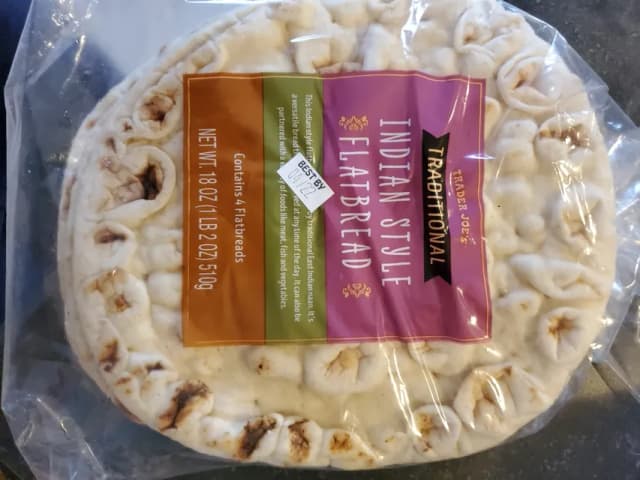 Is it Nitrate & Nitrite Free? Trader Joe's Traditional Indian Style Flatbread