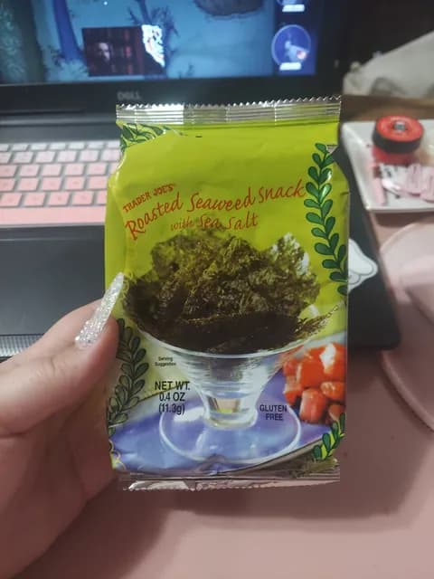 Trader Joe'S Roasted Seaweed Snack With Sea Salt