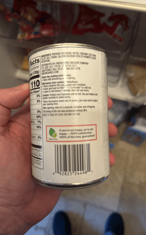 Brookshire'S Red Beans