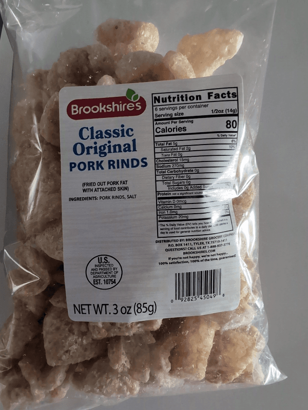 Brookshire'S Classic Original Pork Rinds