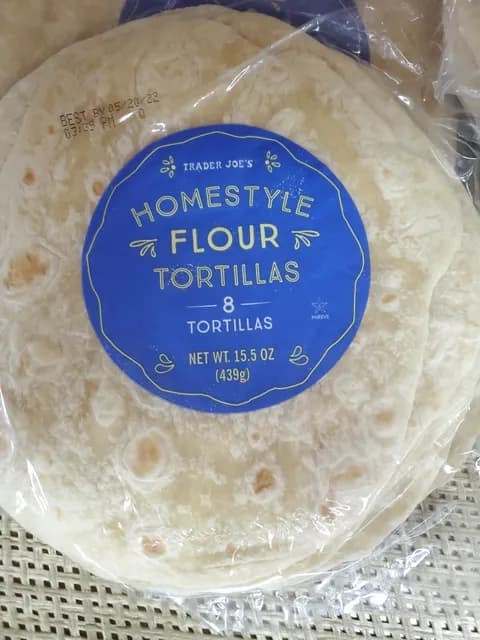 Trader Joe's Homestyle Flour Tortillas