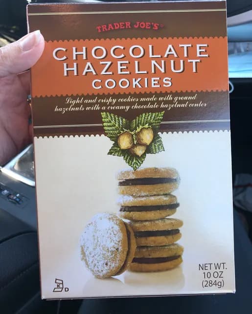 Is it Low FODMAP? Trader Joe's Chocolate Hazelnut Cookies