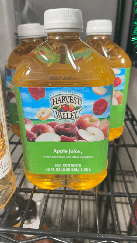 Harvest Valley Apple Juice