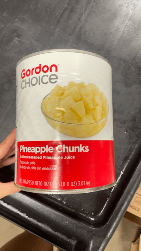 Gordon Choice Pineapple Chunks In Unsweetened Pineapple Juice