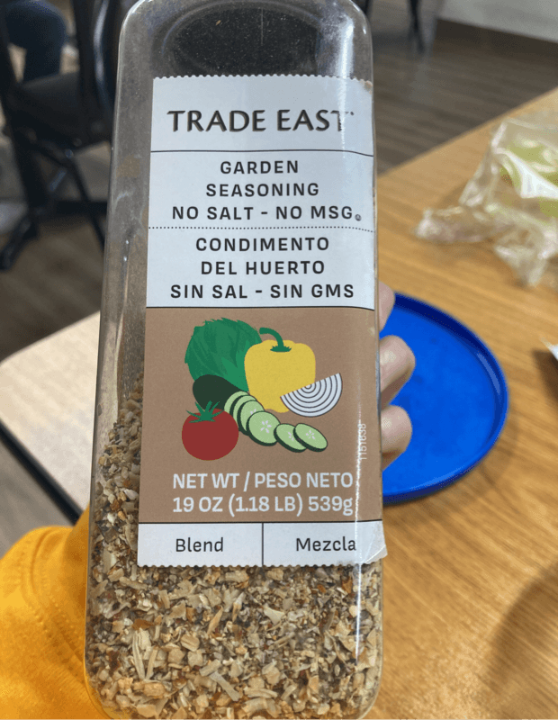 Trade East Garden Seasoning
