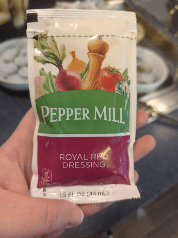 Pepper Mill Royal Red Dressing